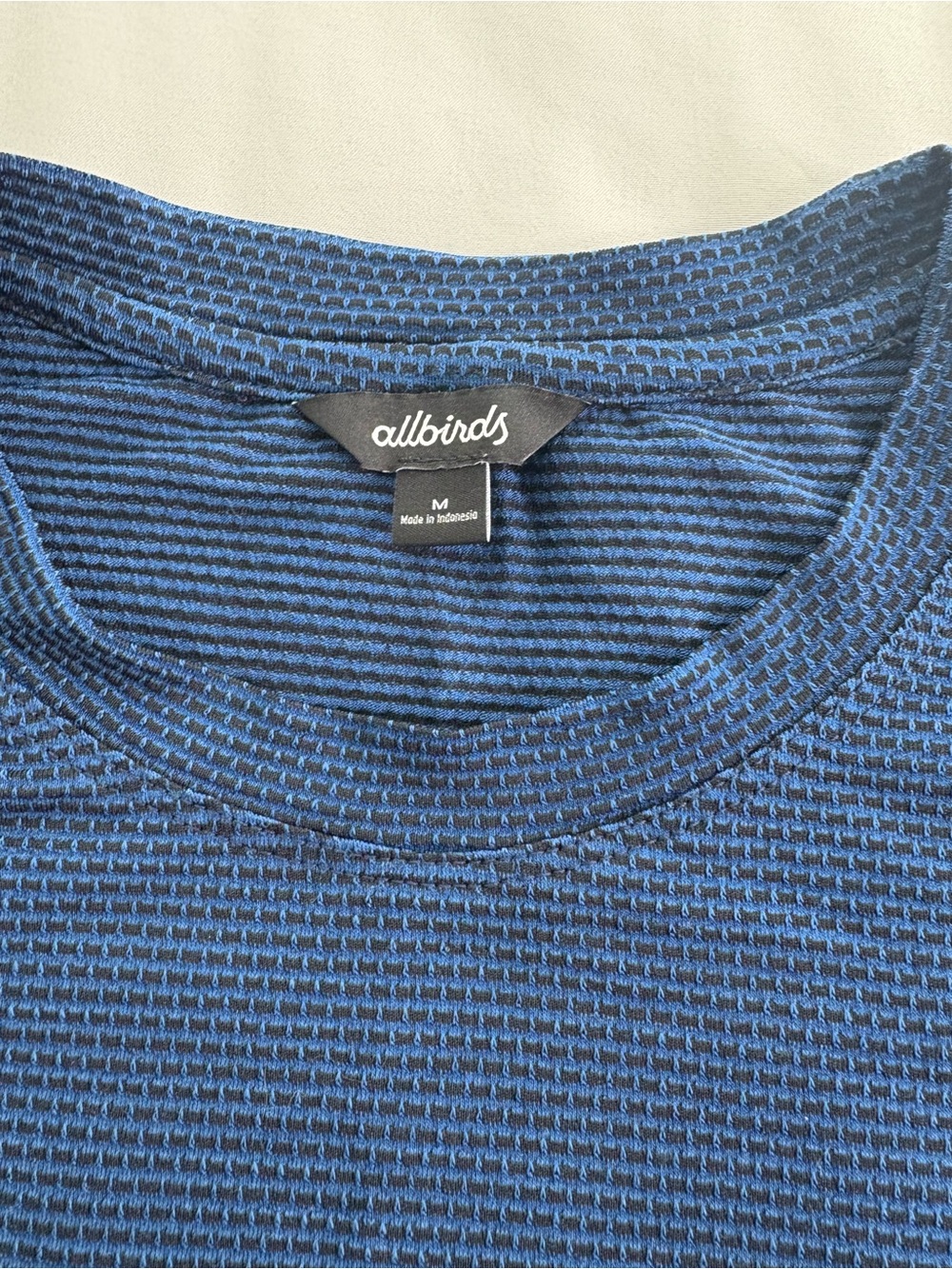 allbirds Blue Short Sleeve Crew Neck Performance Tee - Picture 6 of 9